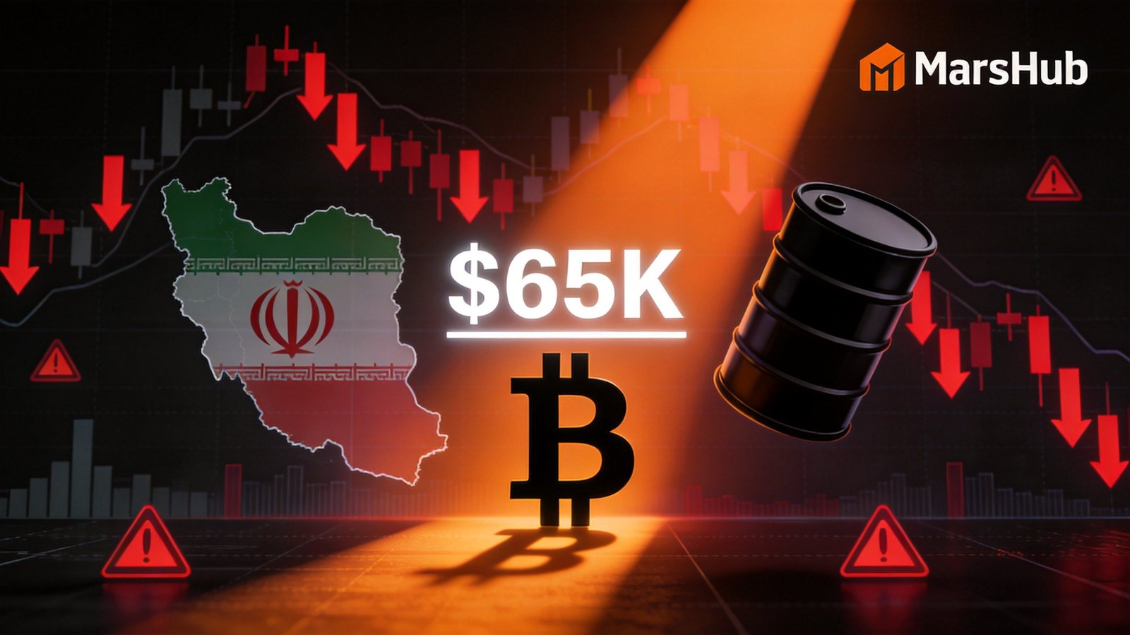 Bitcoin $65K Geopolitical Pressure