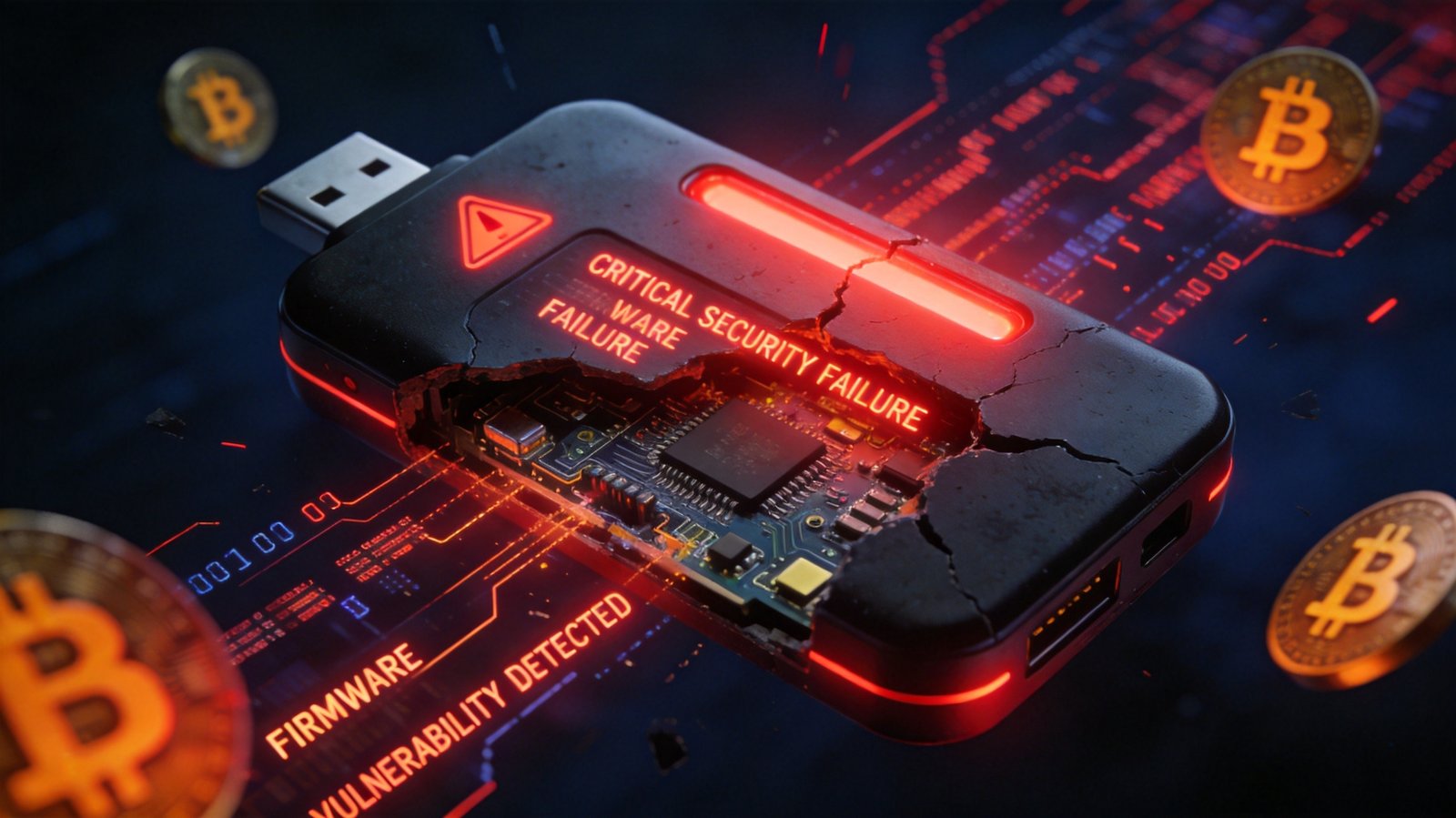 Coldcard Firmware Flaw Drains 1,816 BTC: What Bitcoin Miners Must Know About Hardware Wallet Security